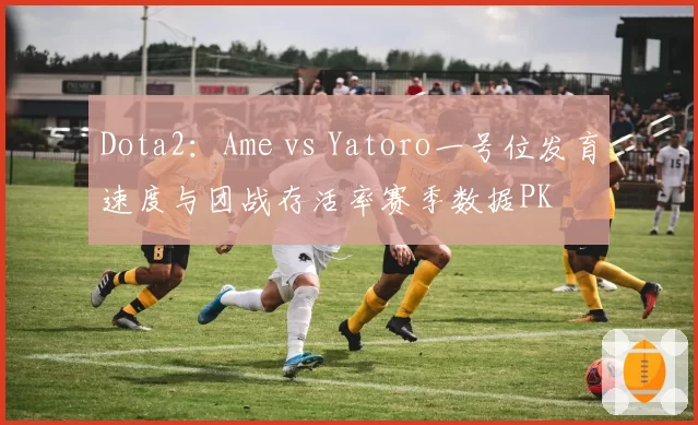 Dota2：Ame vs Yatoro一号位发育速度与团战存活率赛季数据PK